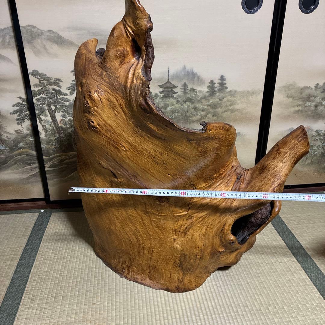 衝立☆天然木　自然木　玄関オブジェ