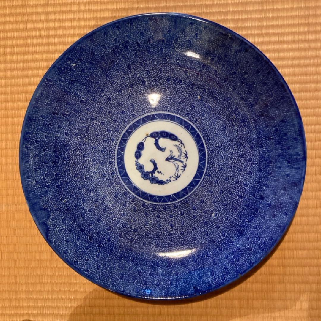 微塵唐草　大皿　尺5寸