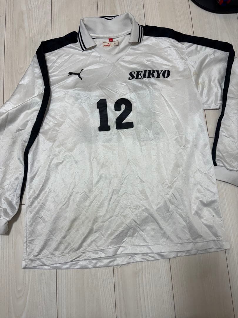 星稜高校サッカー部ユニフォーム　PUMA サッカーシャツ 12番