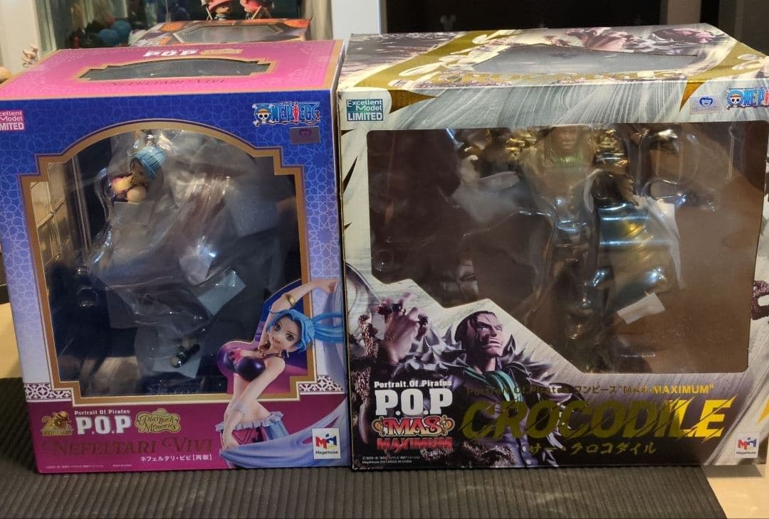 ワンピース P.O.P フィギュア クロコダイル ビビ セット売り