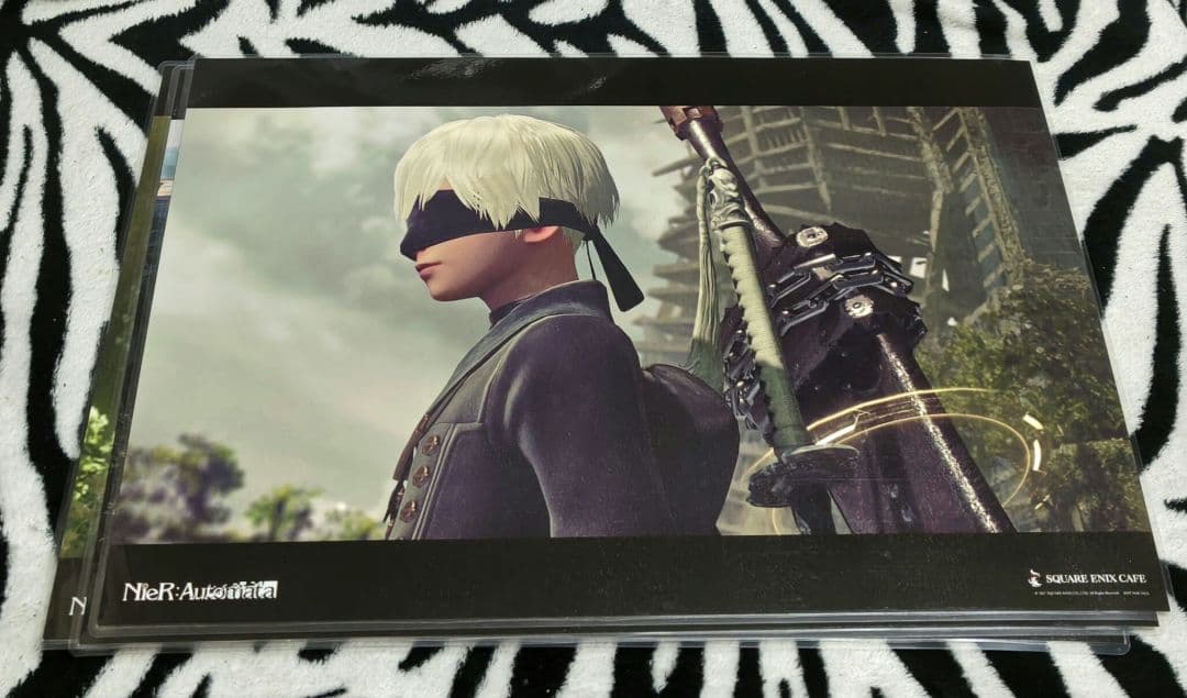 NieR:Automata スクエニカフェ ランチョンマット ３種② ラミネート
