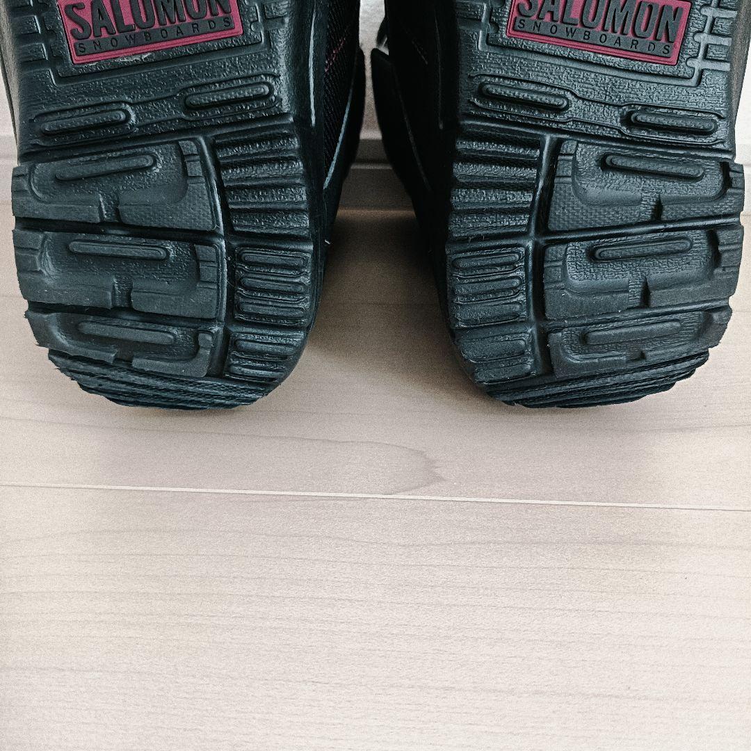 【美品】SALOMON SCARLET BOA 24.5cm