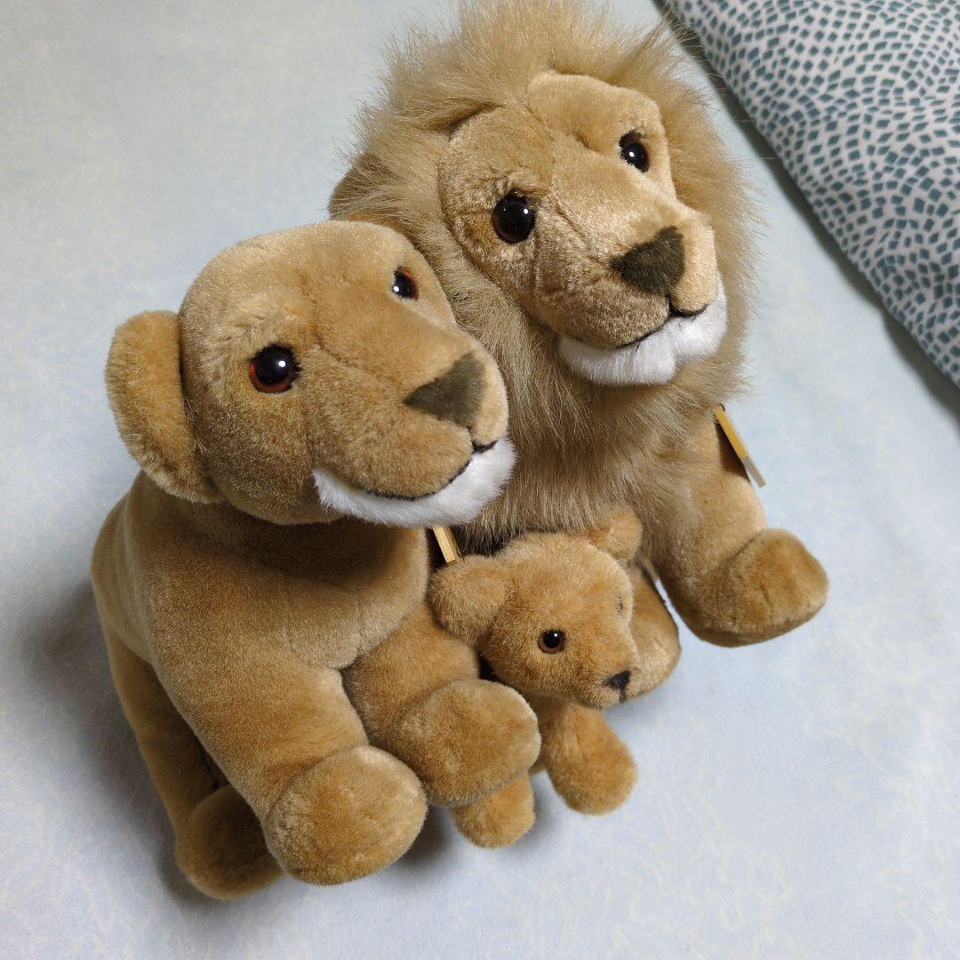 KOSEN ライオン ぬいぐるみ 3体セット