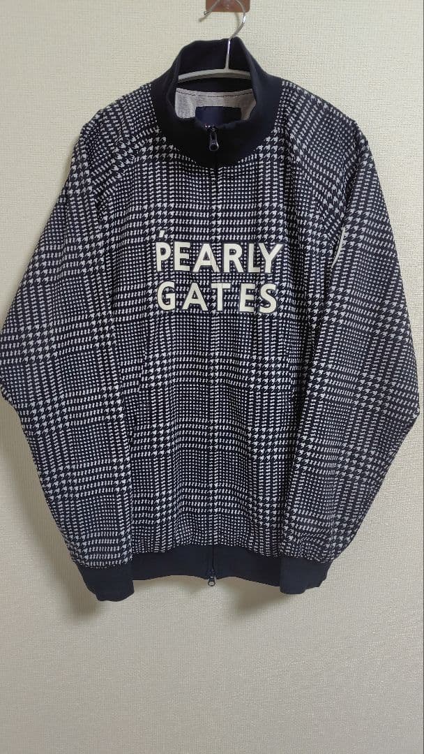 Pearly gates パーリーゲイツ　千鳥柄　ナイロンジャケット メンズ　5