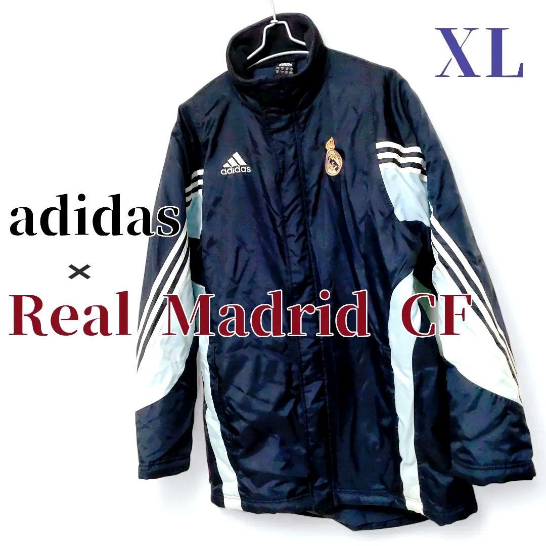 ​良品　アディダス × レアルマドリード　トレーニングジャケット XLサイズ