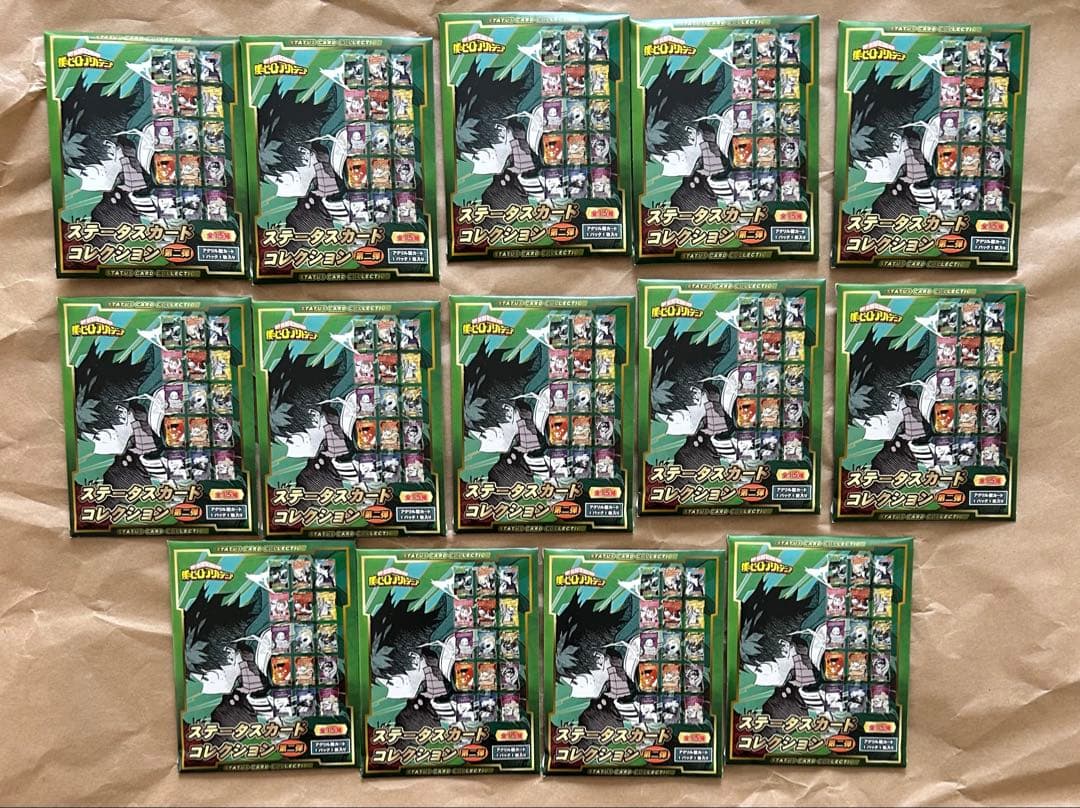ヒロアカ ステータスカードコレクション第2弾 未開封 14点