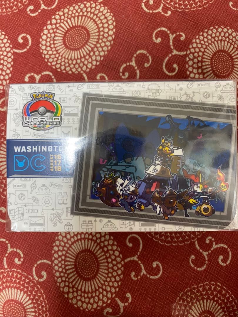 ダブルデッキケース WCS2019 ワシントン ピカチュウ