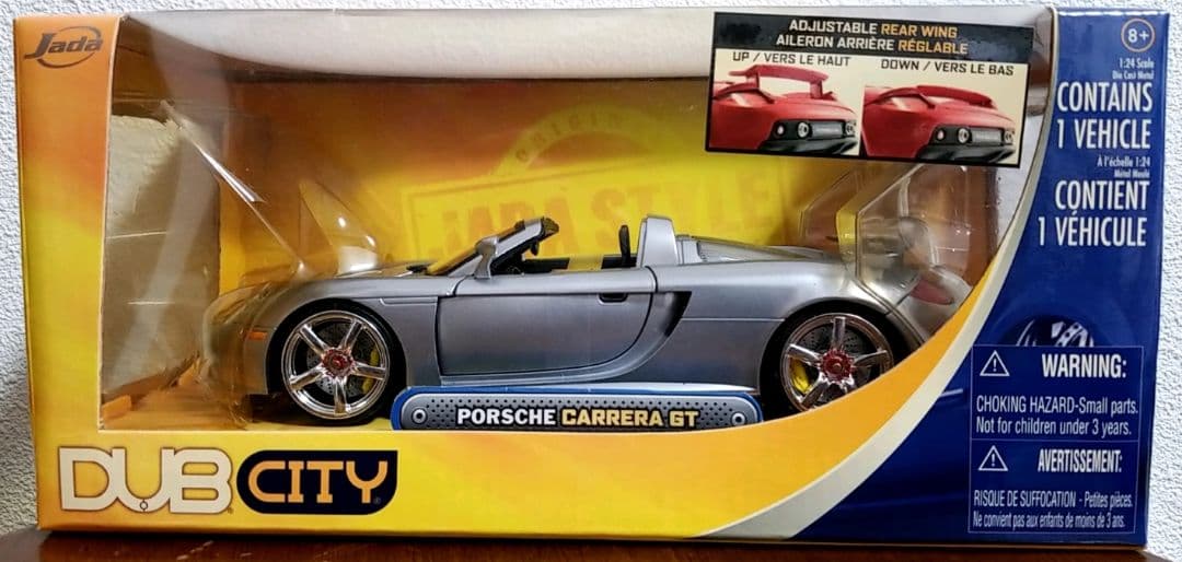 【新品】ポルシェ・カレラGT(シルバー)「DUB CITY」シリーズ