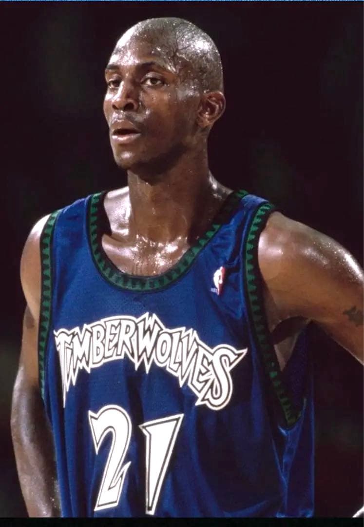 ケビンガーネット ティンバーウルブズ ユニフォーム　スターター社