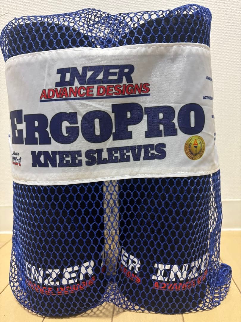 スクワット重量が爆伸び！!エルゴプロ インザーニースリーブ黒