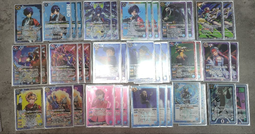 バトスピ ペルソナ 主人公デッキ順平軸＋デッキパーツ＋おまけ 一部シークレット