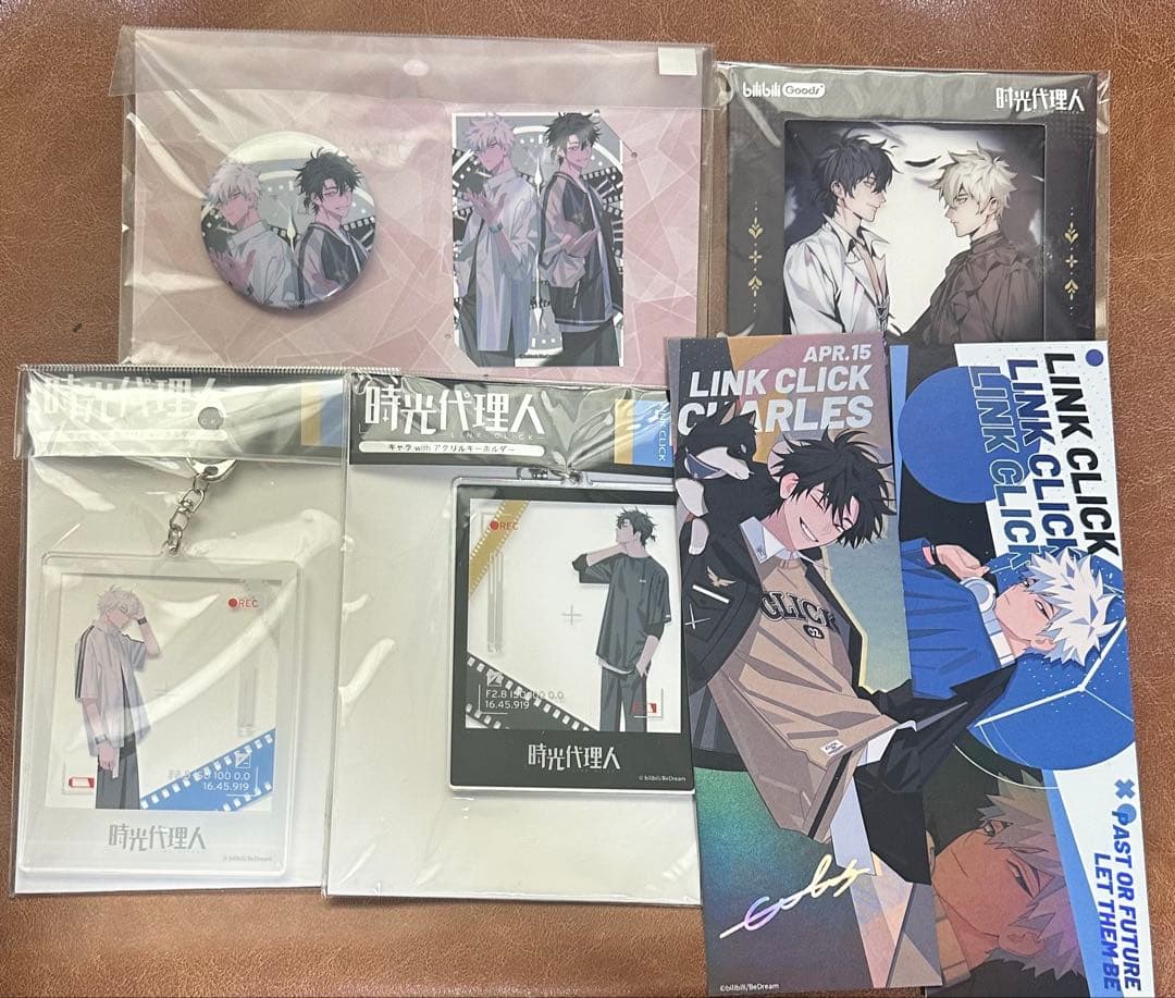 時光代理人 ヒカル トキ 缶バッジ アクリルキーホルダー