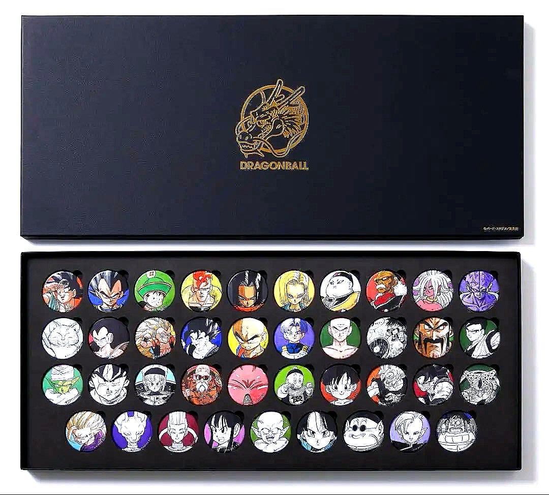 ドラゴンボール　39周年缶バッジ