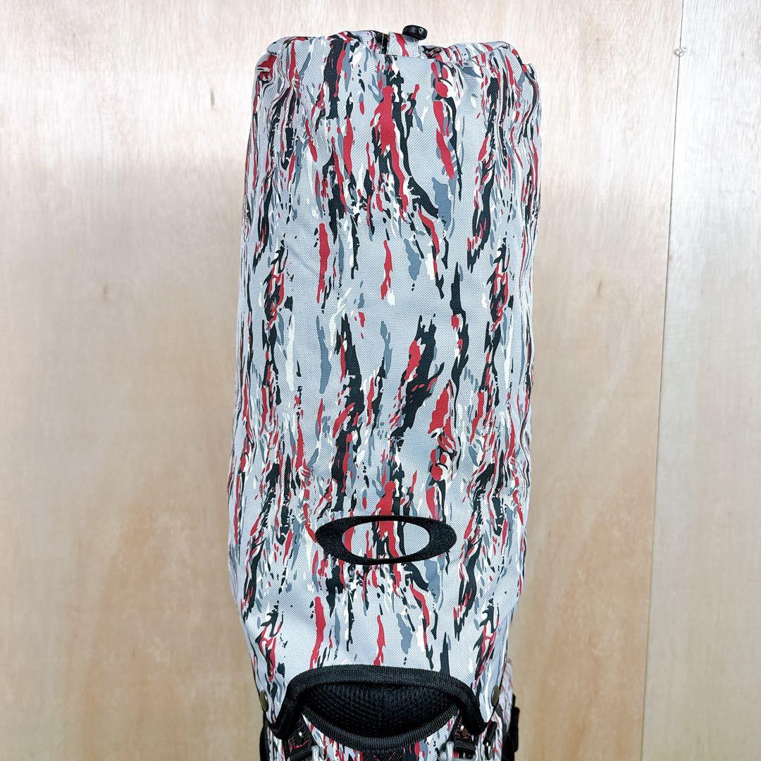 【極美品】 OAKLEY オークリー キャディバッグ スタンド式 軽量 カモフラ