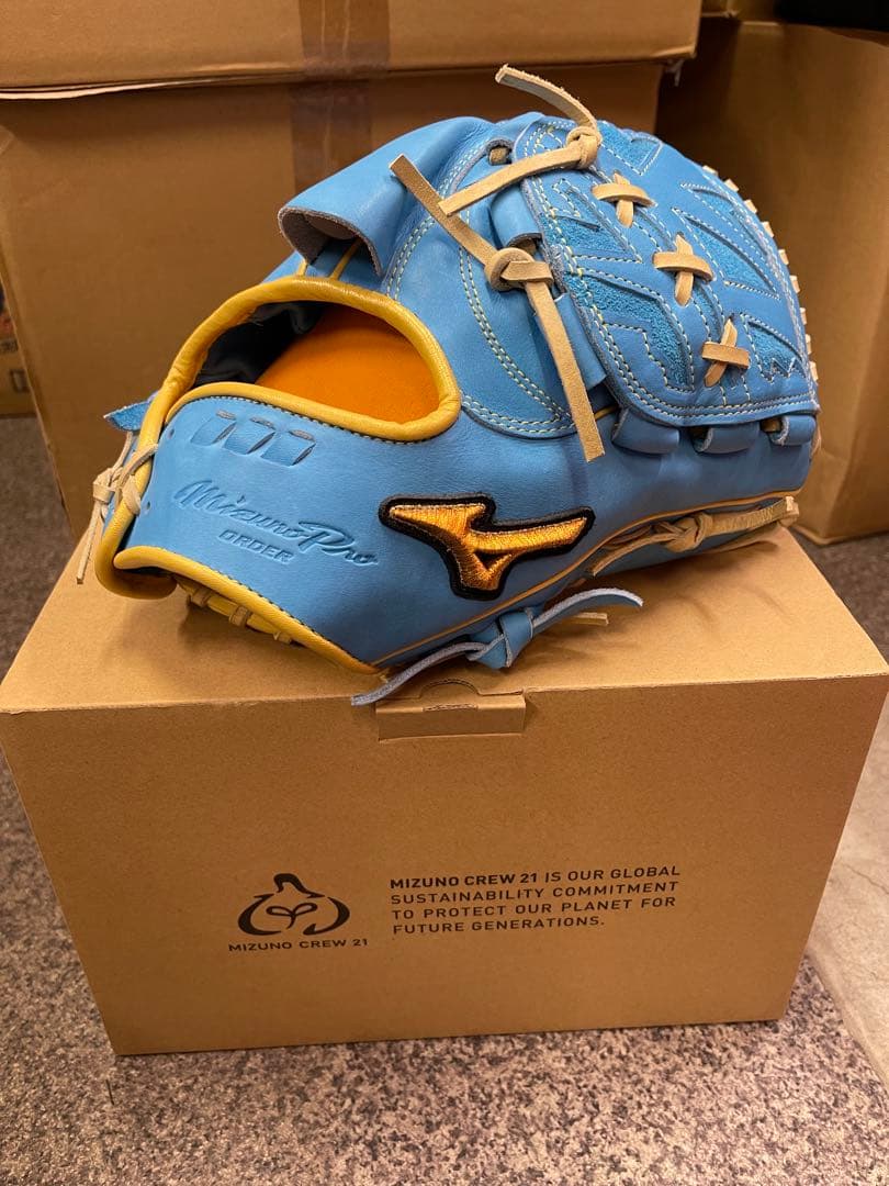 【早い者勝ち！】 ミズノプロオーダーグラブ 投手用