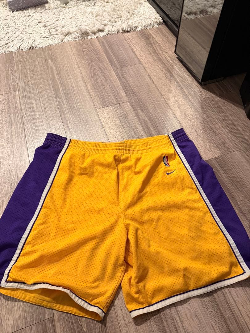 2000年代Nike XL レイカーズスウィングマンパンツ NBA