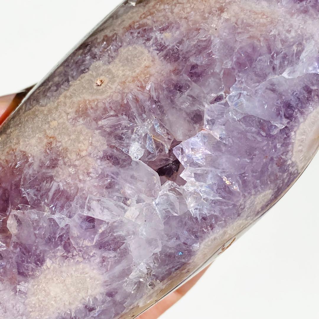 ★★★破格 最終特価【 ピンクアメジスト トーチ型 ドーム 約500g 】