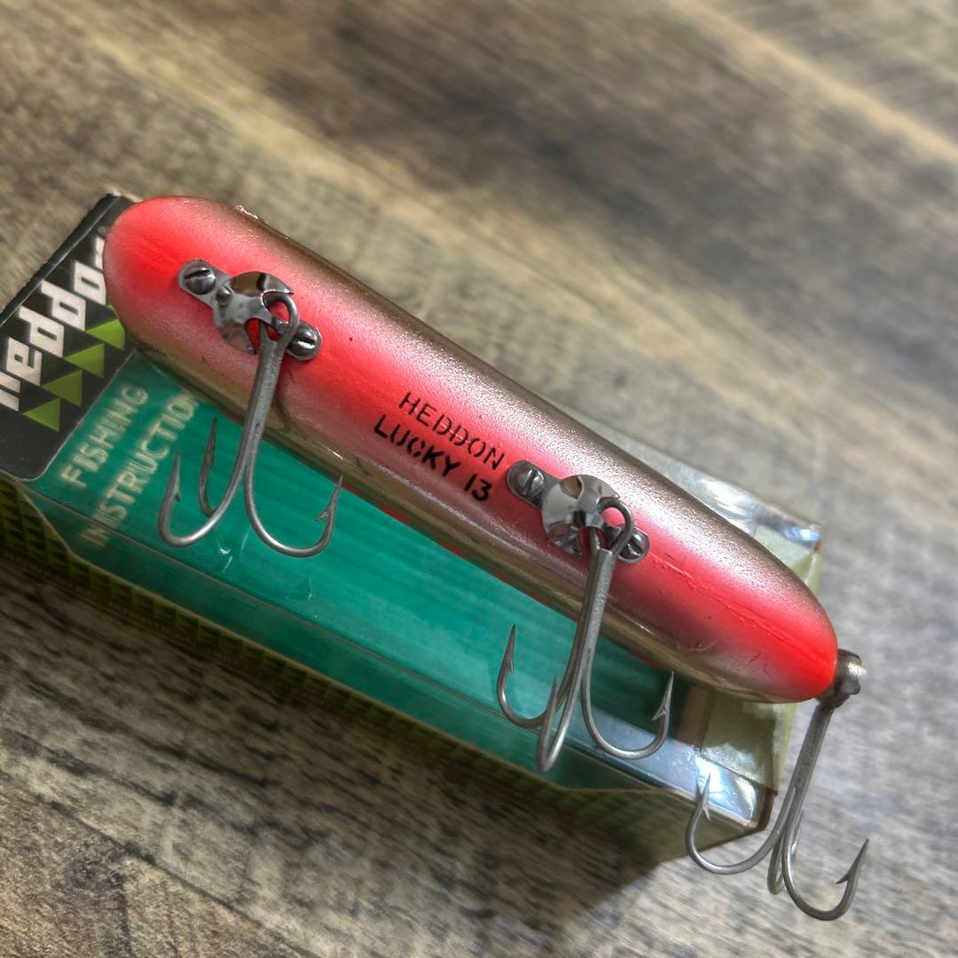 専用！　　　　レア！ オールド ヘドン ラッキー13 塗りの分厚いイケメンです！