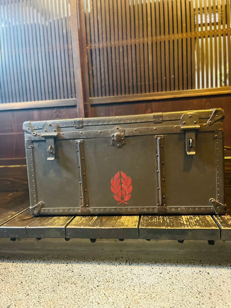 旧日本軍 獣医行李第二号 騎兵連隊 軍医　ミリタリー　インダストリアル