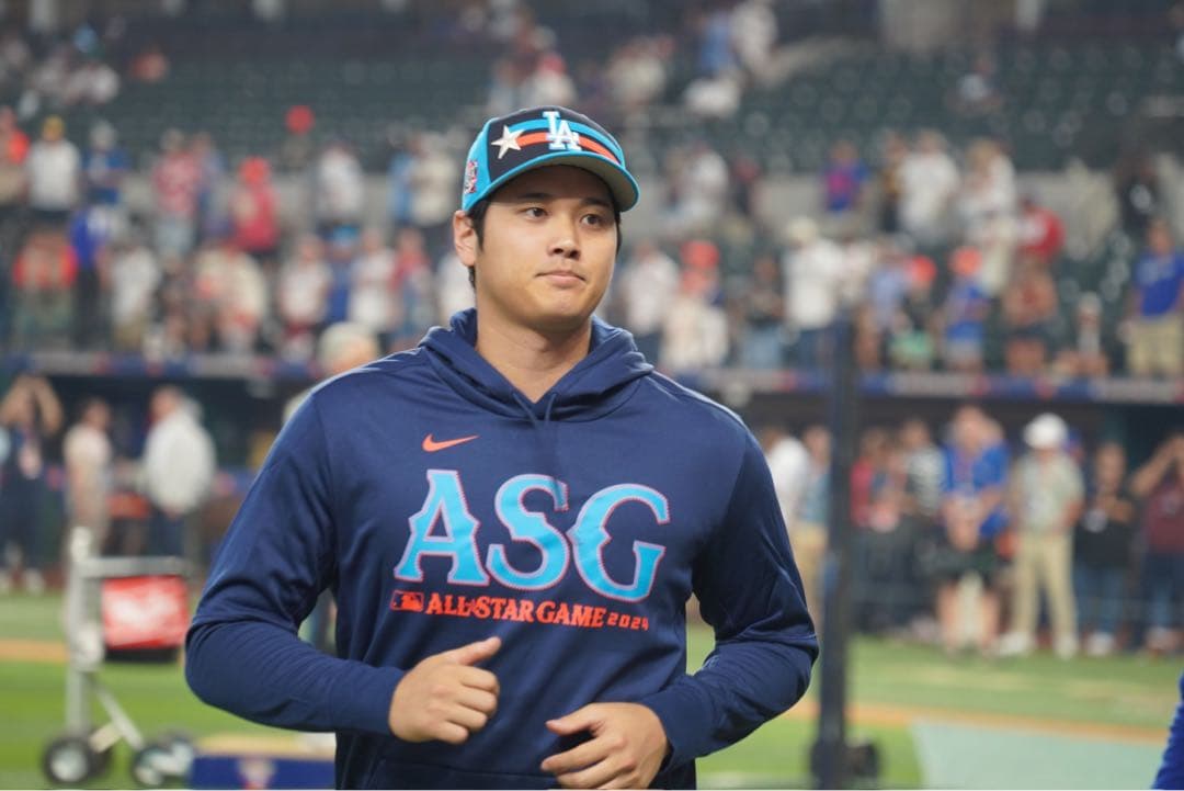 海外Lサイズ：MLB 2024年オールスターゲーム オーセンティック パーカー