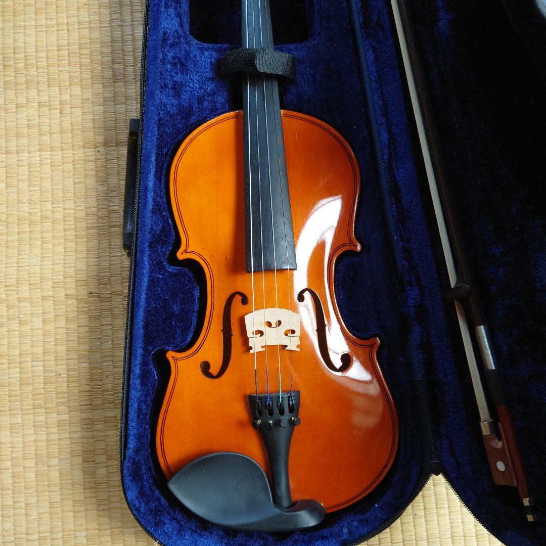 ◇ ノーブランド ヴァイオリン 4/4 ケース・弓付きの 3点セット