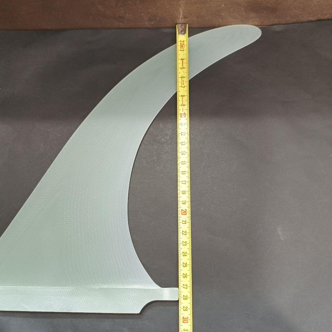 10,5インチ センターフィン　シングルフィン　ロングボード　ファイバーグラス製