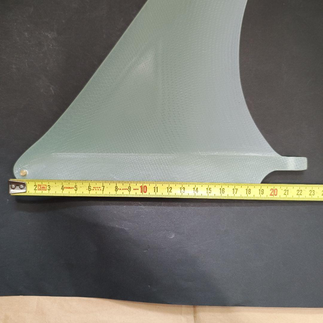 10,5インチ センターフィン　シングルフィン　ロングボード　ファイバーグラス製