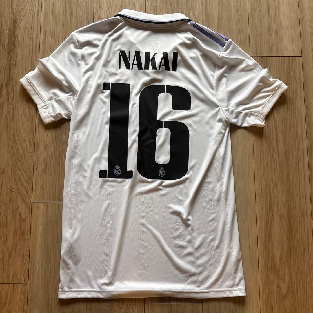 レアル・マドリード NAKAI 16番 ピピ 中井卓大 ユニフォーム