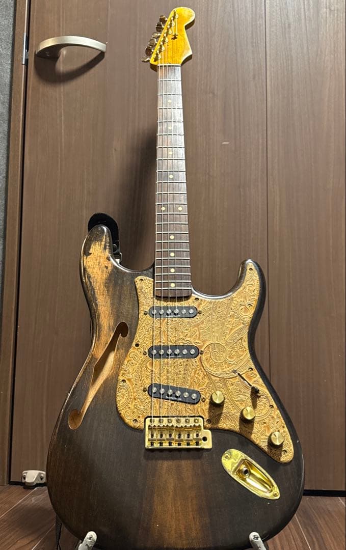 WARMOTH Stratocaster Thinline ボディ+その他