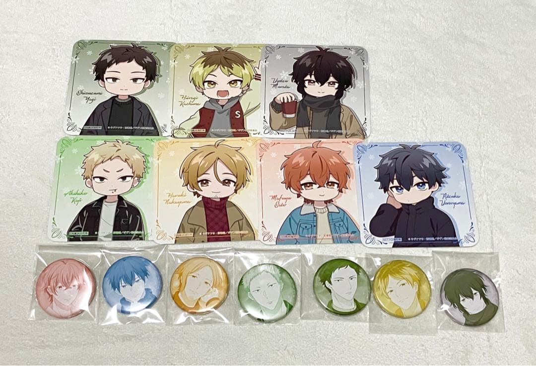 最終値下げ　ギヴン ノイタミナ ポイント 特典 缶バッジ コースター　セット