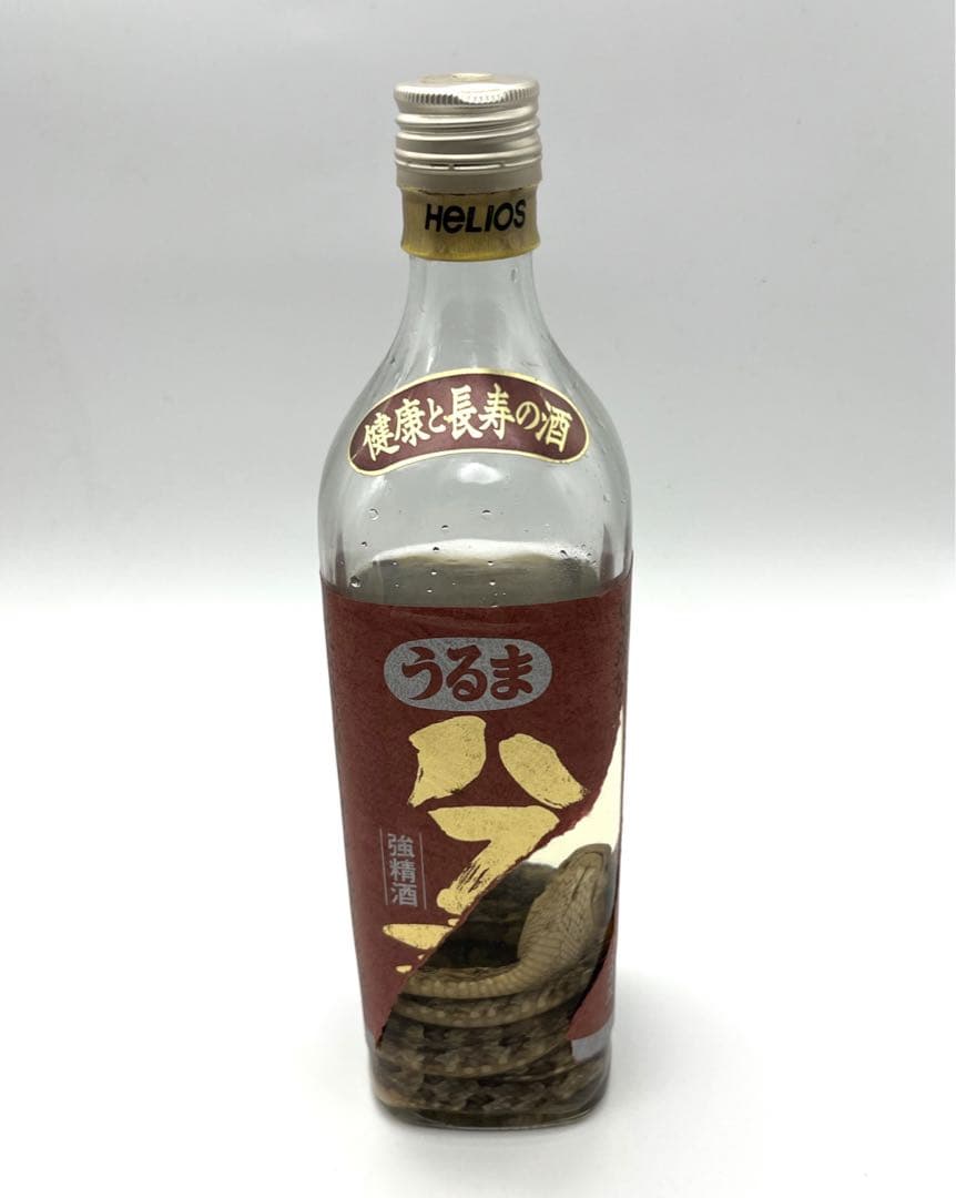 限定品 うるま ハブ酒 5年熟成 ハブ入り 保管品 ヘリオス酒造 沖縄ラム酒漬