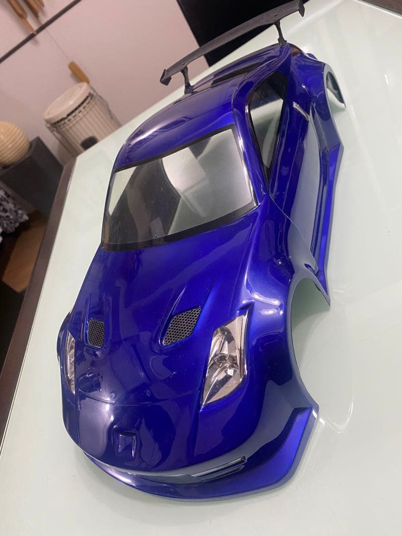 ヨコモ⁇NISSAN フェアレディz33 ボディー ブルー