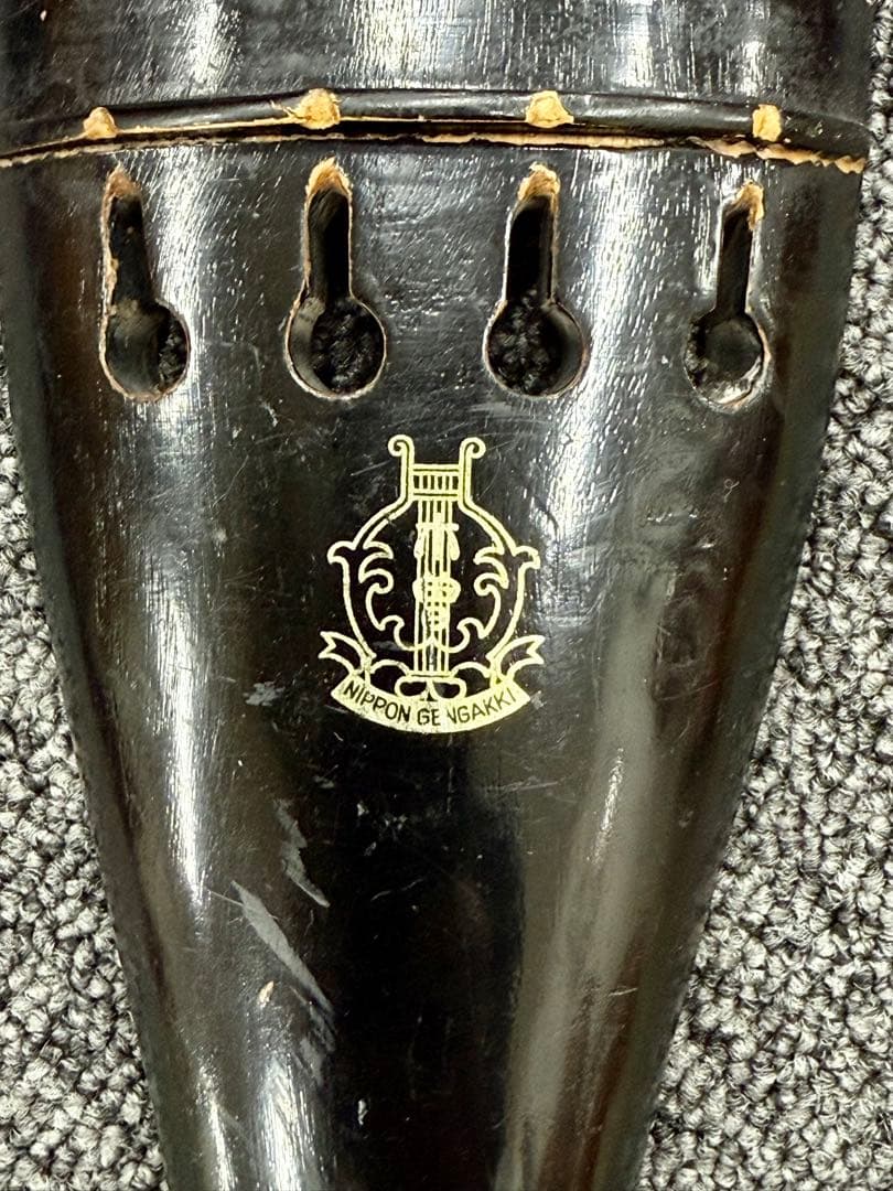 【希少】’60s ビンテージ 木曽 日本弦楽器 コントラバステールピース！貴重！