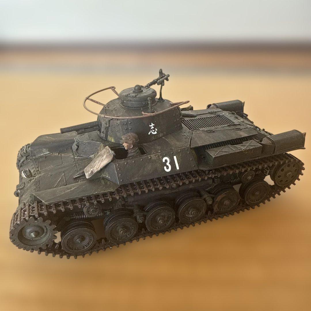 旧日本陸軍97式中戦車　1/35 完成品