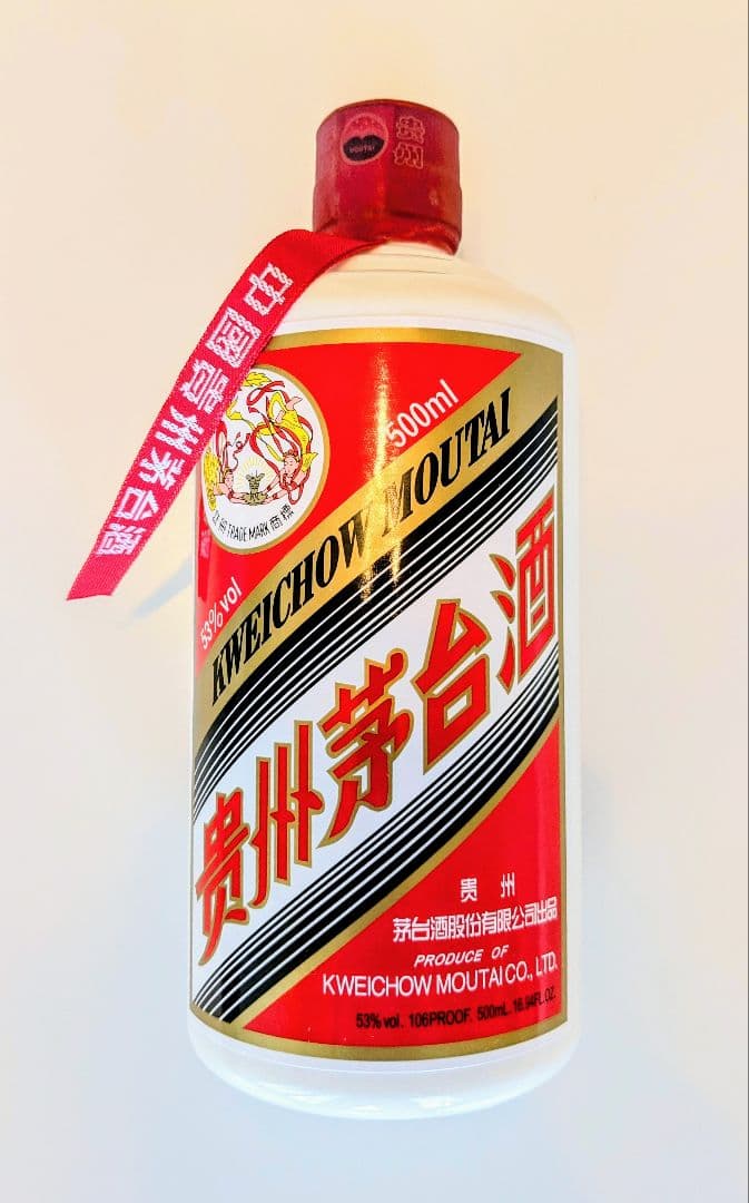 ☆値下げ☆【貴州茅台酒】天女ラベル 2024年 53％ 500ml ミニグラス付