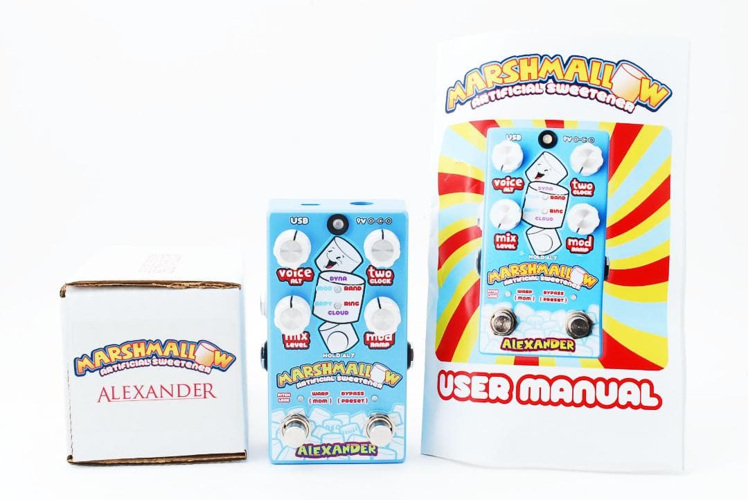 新品 Alexander Pedals Marshmallow アレキサンダー