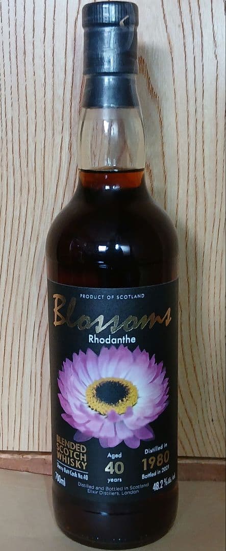 ブロッサムズ ブレンデッドスコッチウイスキー1980 40年