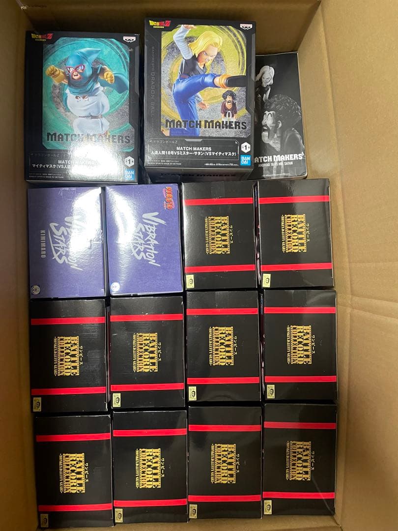 ネテロ、ルフィ　ギア5、ナルト　君麻呂、人造人間18号　マイティマスク　34個