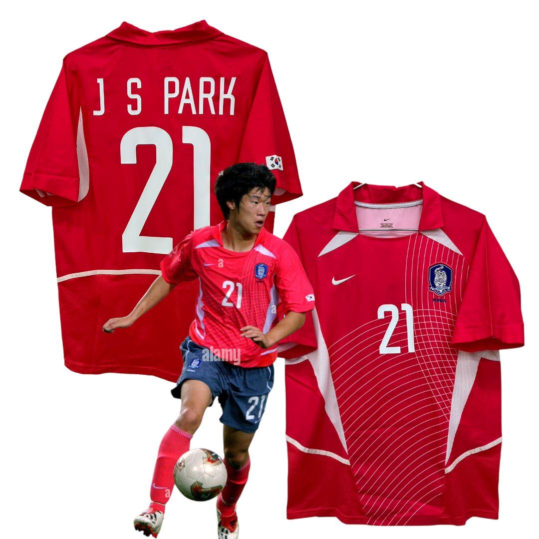 02-03 韓国代表　朴智星　NIKEオフィシャルユニフォーム