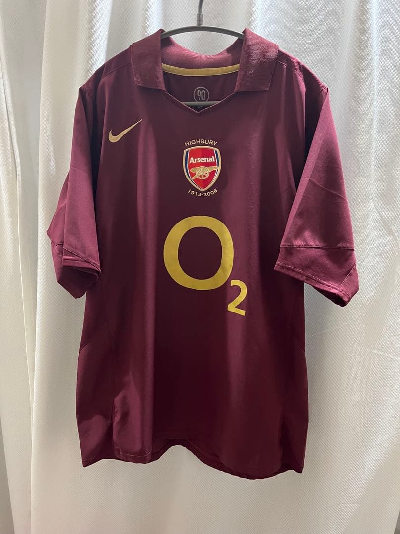 アーセナル ユニフォーム ヴィンテージNike 正規品Arsenal ハイバリー