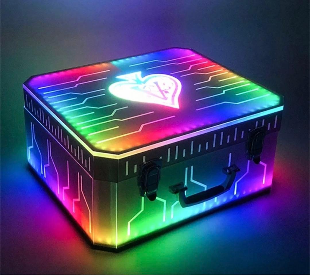 アルマンド ディスプレイ LED アタッシュ ケース ライト シャンパン クラブ