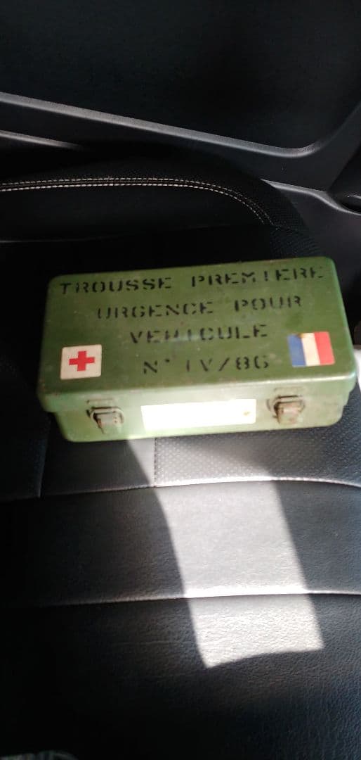 湾岸戦争当時のミリタリー救急箱　フランス軍