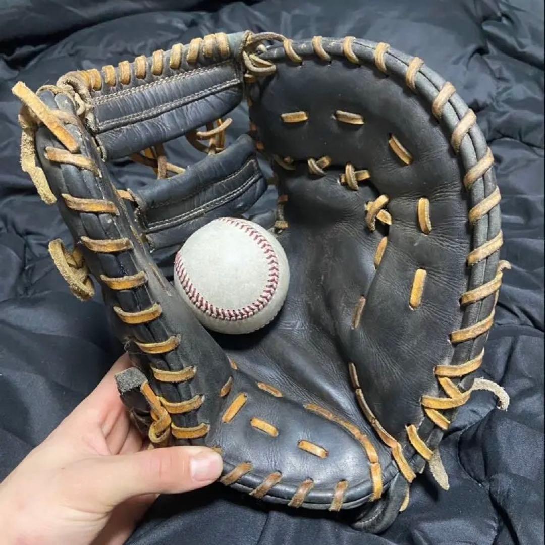 硬式　野球　グローブ グラブ　SSK エスエスケー　黒　ファーストミット