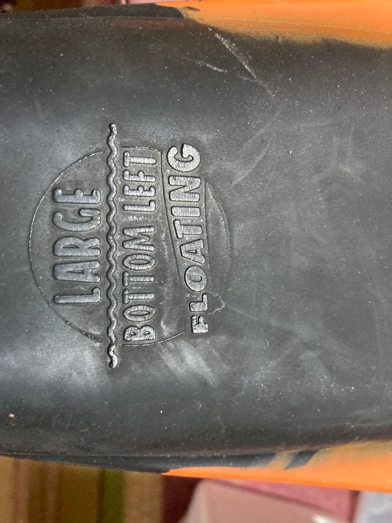 ボディーボードとフィンのセット