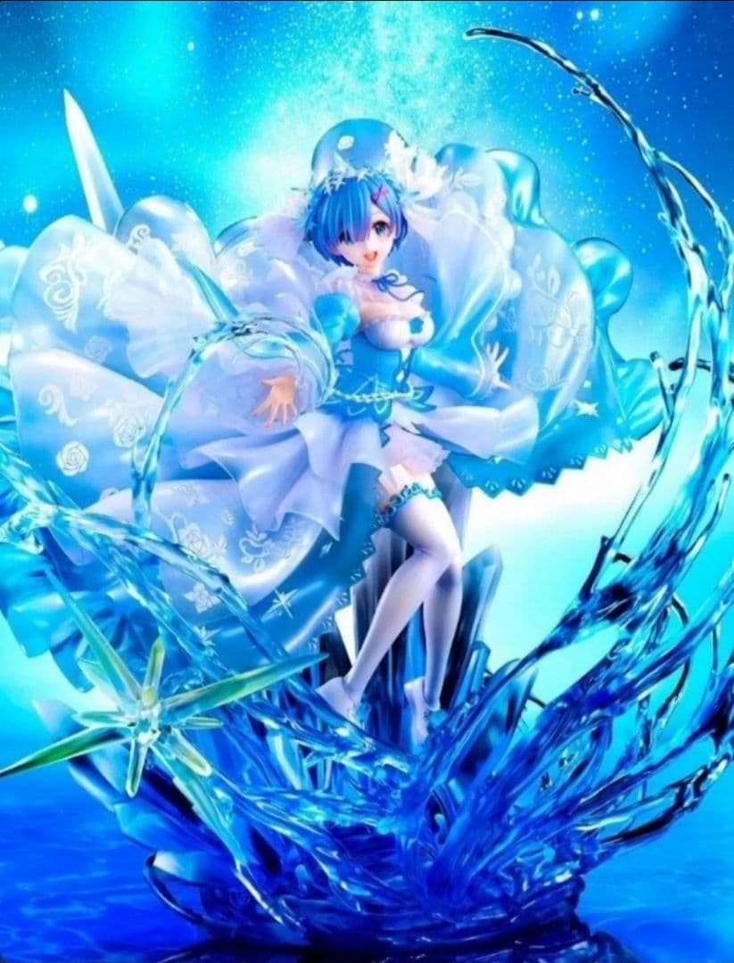 渋谷スクランブルフィギュア　レム クリスタルドレス Ver　新品未開封