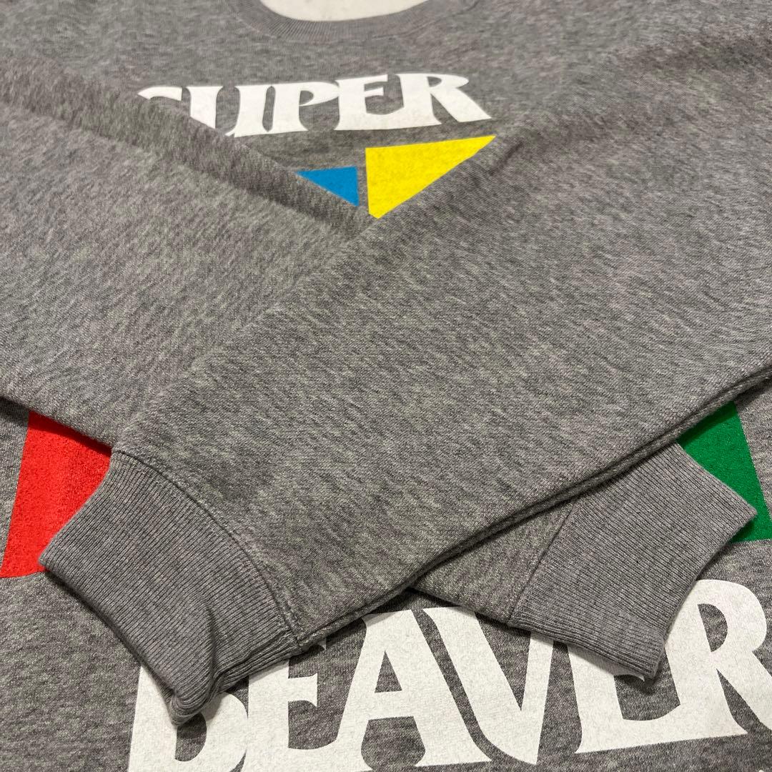 SUPER BEAVER トレーナー グレー