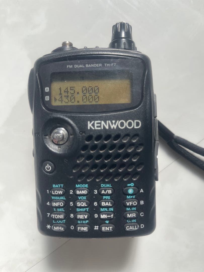 KENWOOD TH-F7 デュアルバンダー受信機