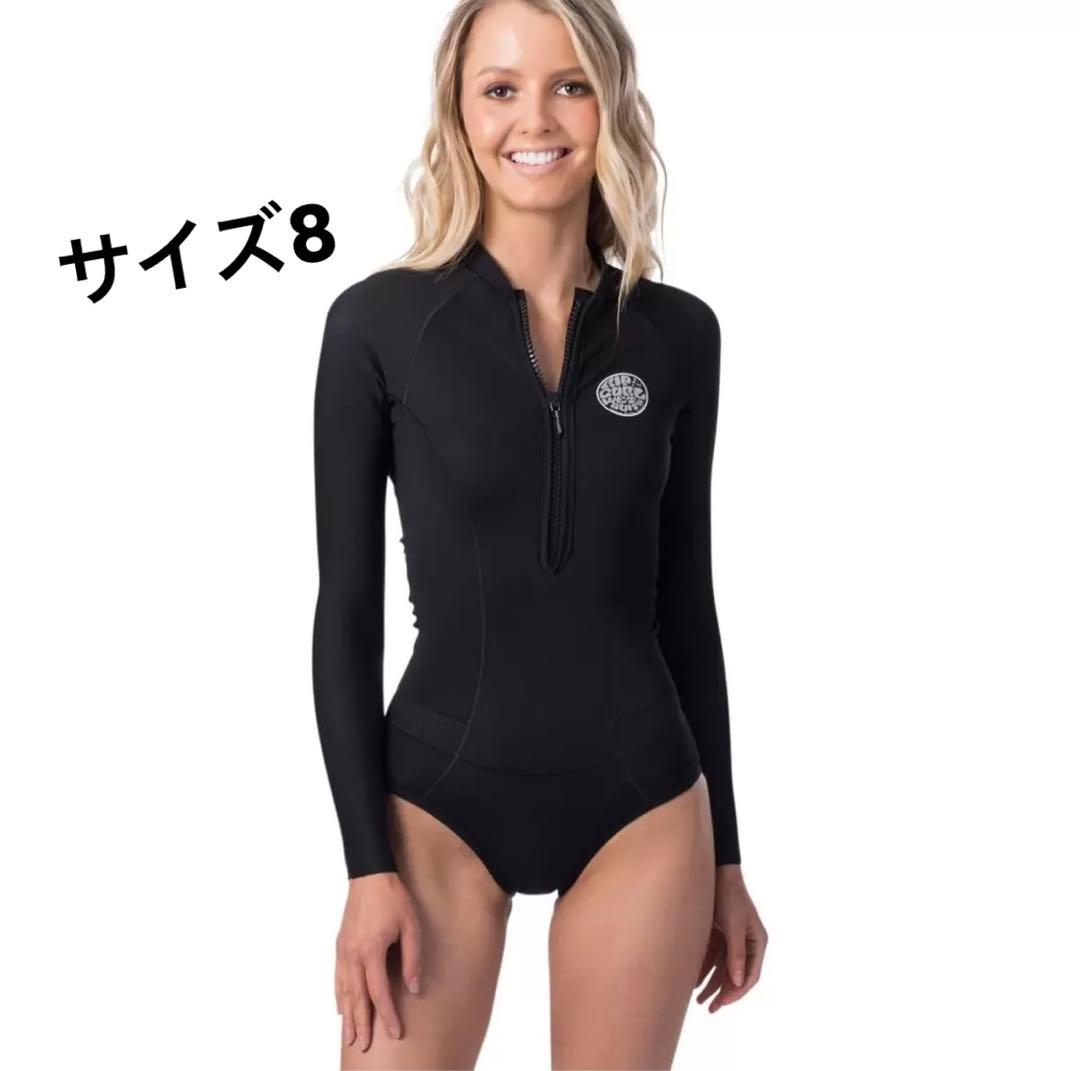 Rip Curl ロングスリーブスプリングウェットスーツ S 黒