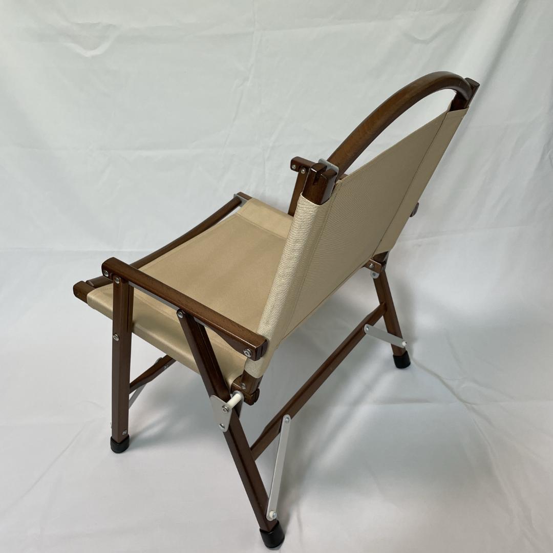 オーク材 カーミットチェア同規格品 ウォールナット カーミット ベージュ 新品