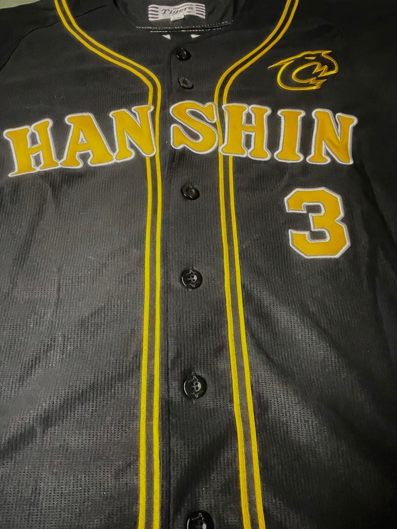 美品 阪神タイガース 大山悠輔 ブラックユニフォーム サイズM